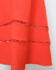 TMP x DOT Monogram Shirt Dress - Orange / Chambray