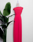 Palazzo Flare Pants - Forest Green / Fuchsia / Black ( Pre-order )