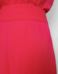 Palazzo Flare Pants - Forest Green / Fuchsia / Black ( Pre-order )