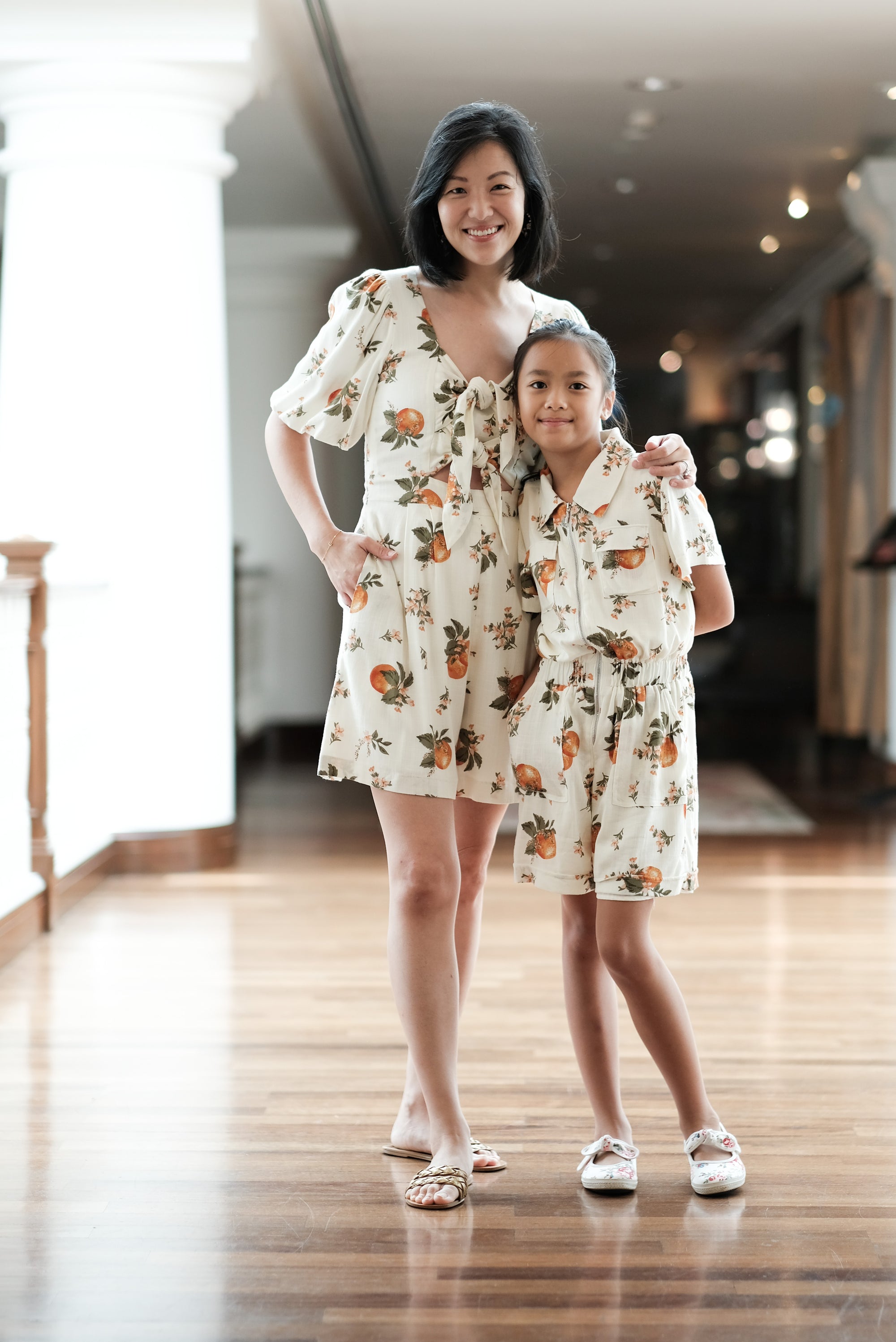 Lil' Tangerine Playsuit