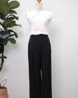 Penelope Pleated Pants - Cobalt