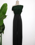 Palazzo Flare Pants - Forest Green / Fuchsia / Black ( Pre-order )