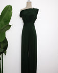 Palazzo Flare Pants - Forest Green / Fuchsia / Black ( Pre-order )