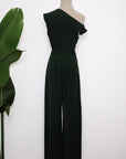 Palazzo Flare Pants - Forest Green / Fuchsia / Black ( Pre-order )