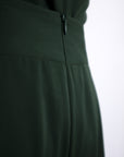 Palazzo Flare Pants - Forest Green / Fuchsia / Black ( Pre-order )