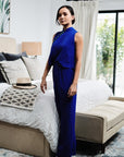 Jess Jumpsuit - Cobalt / Fuchsia