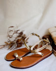 Diana Gold Sandals
