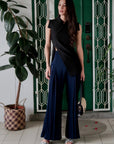 Selena Top - Black / Chartreuse ( Pre-order )