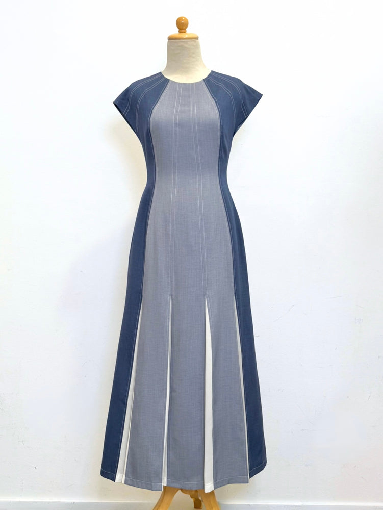 No Monday Blues Chambray Dress