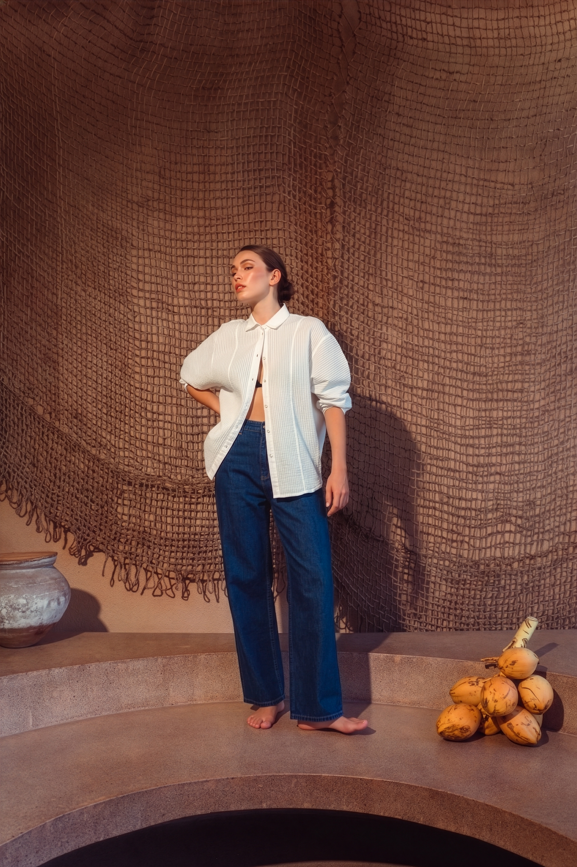 Kallia Pleated Shirt