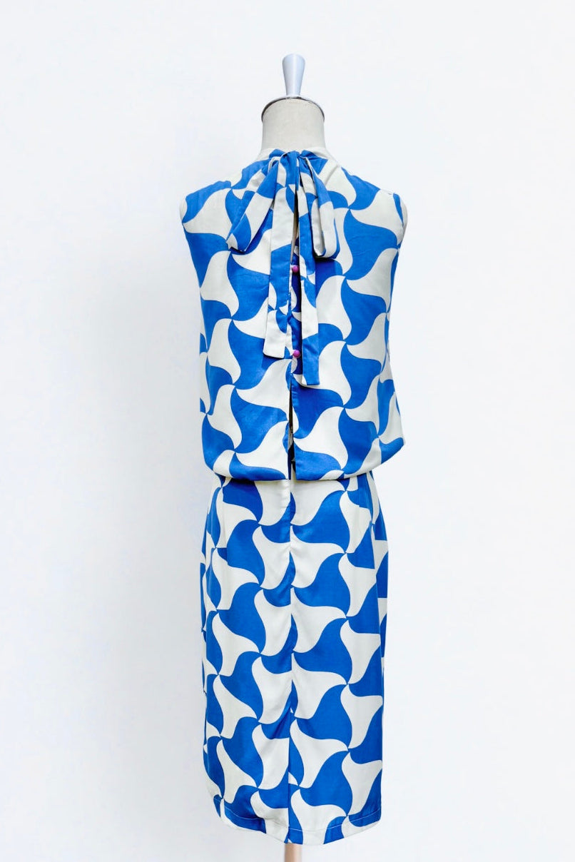 Jess Cheongsam - Azure / European Dream