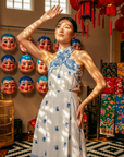 Rhea Embroidery Convertible Dress