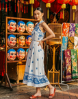 Rhea Embroidery Convertible Dress