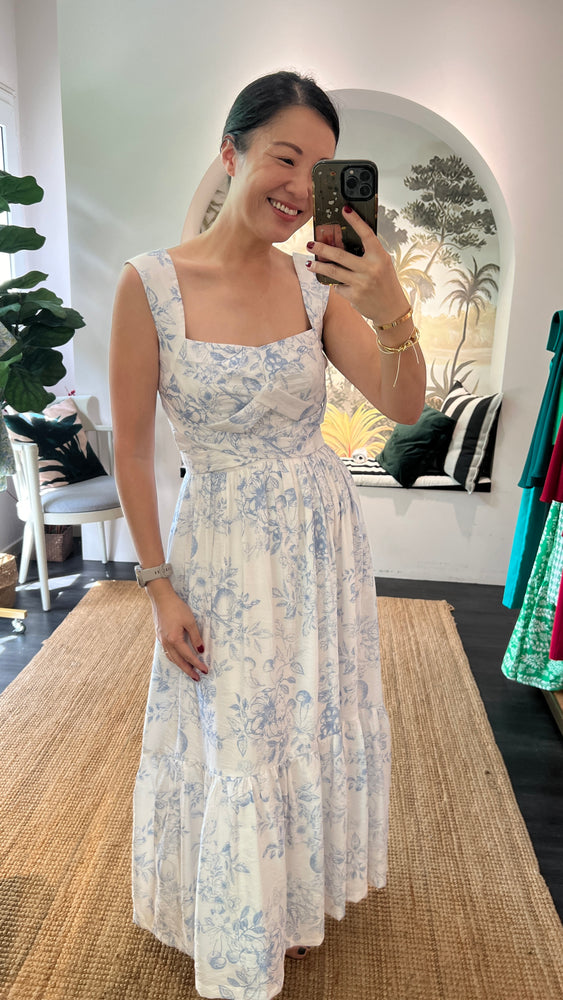 Alice Maxi Dress - Porcelain