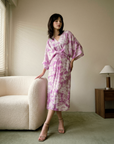 Sienna Kaftan Dress - Lilac