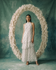 Cascading Halter Cheongsam