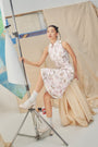 Elysees Shirt Dress - Pink Toile