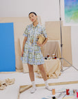 Cottage Mini Shirt Dress