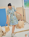 Cottage Mini Shirt Dress