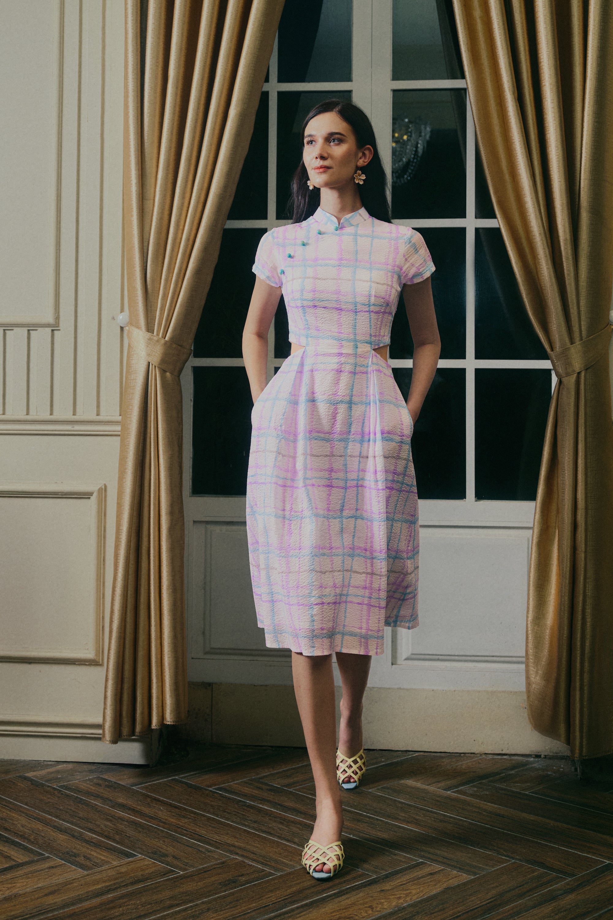 Margot Convertible Cut-Out Cheongsam