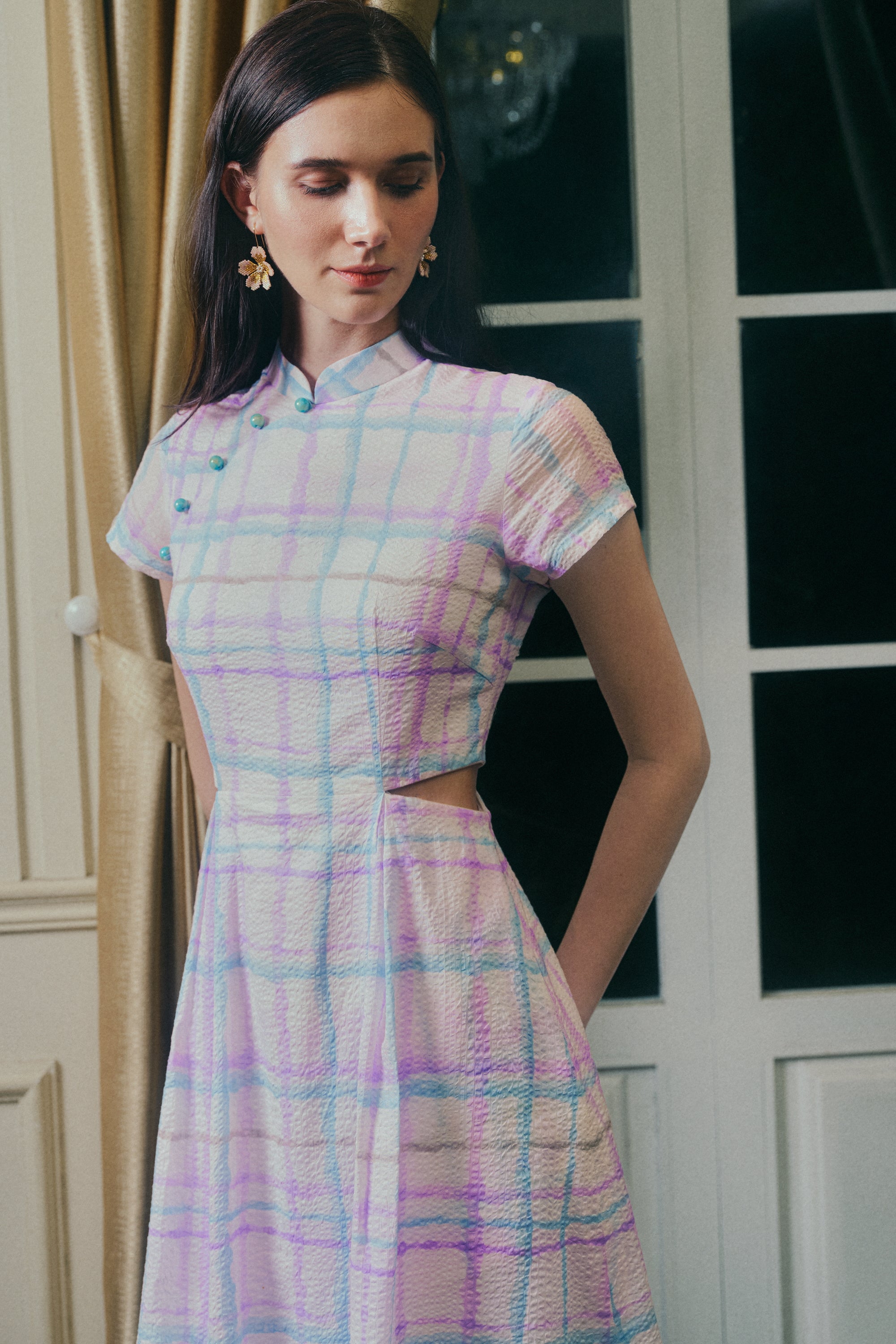 Margot Convertible Cut-Out Cheongsam