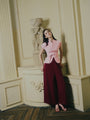 Maven Pants - Wine / Pink (BACKORDER)