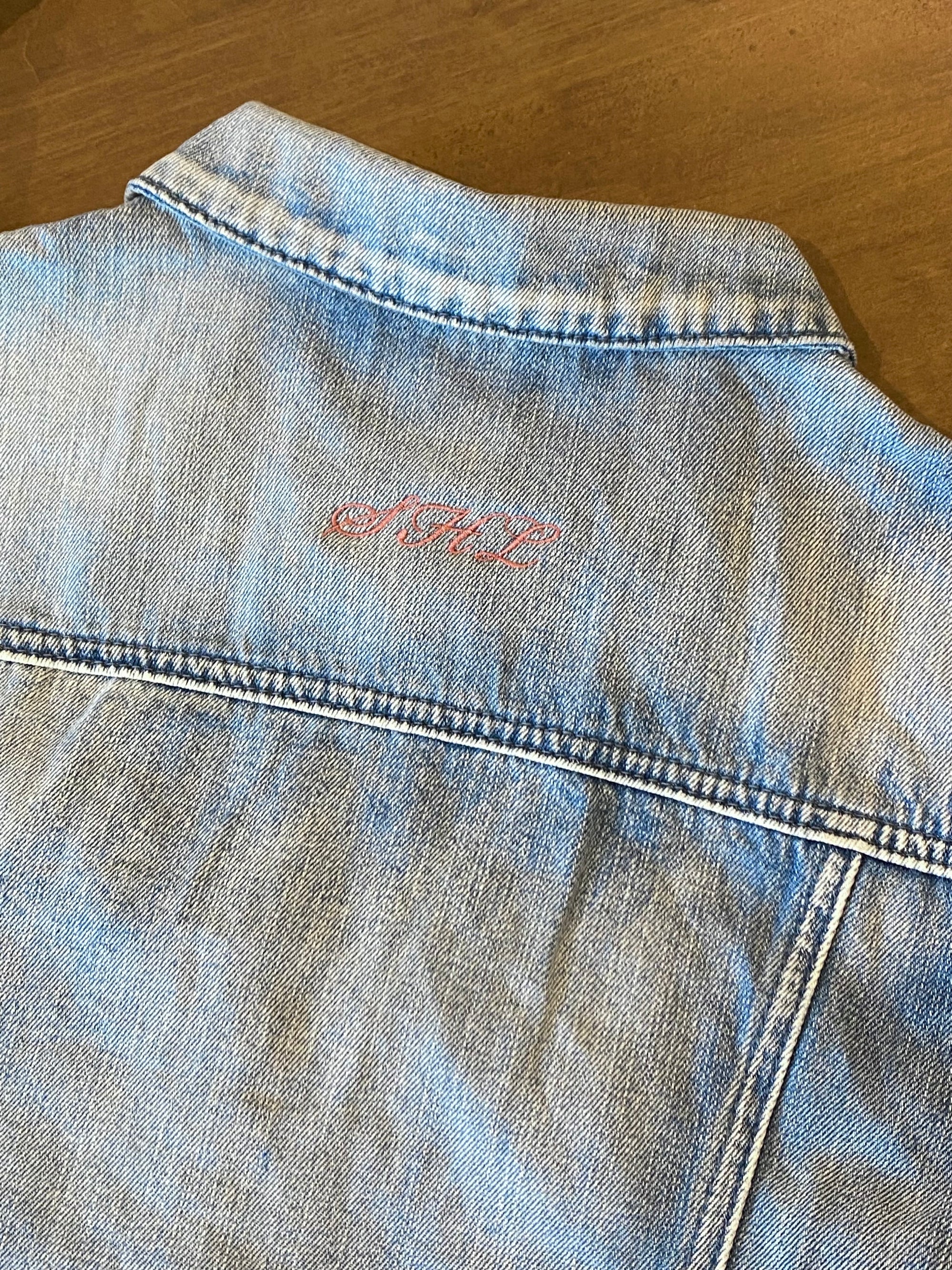 Savannah Embroidered Denim Jacket (BACKORDER)