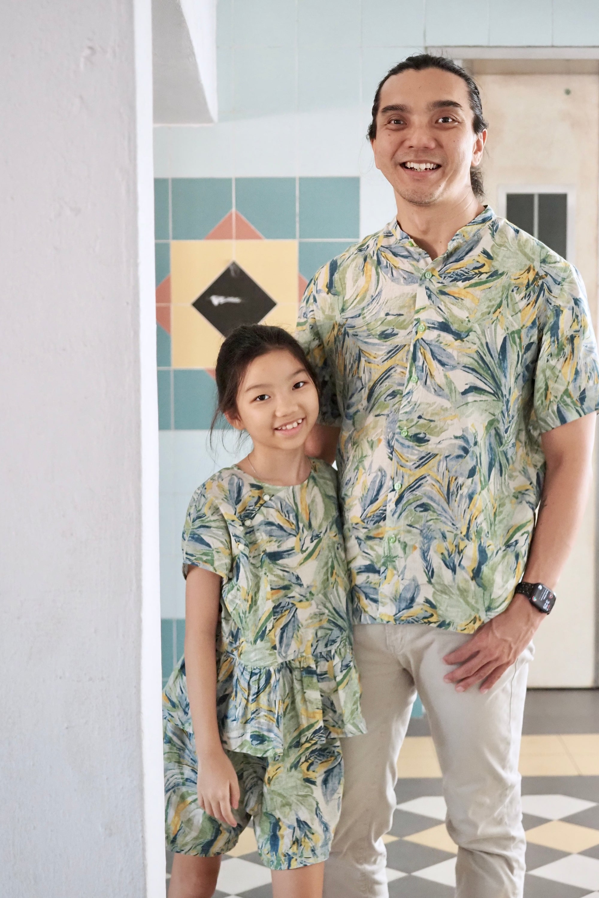 Lil' Acacia Shorts Set