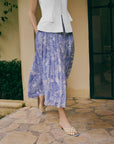 Tribeca Pleated Skirt - Paisley