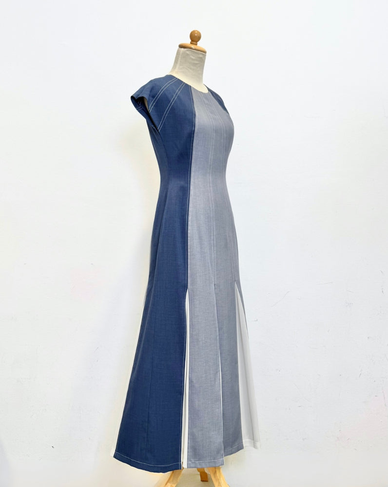 No Monday Blues Chambray Dress