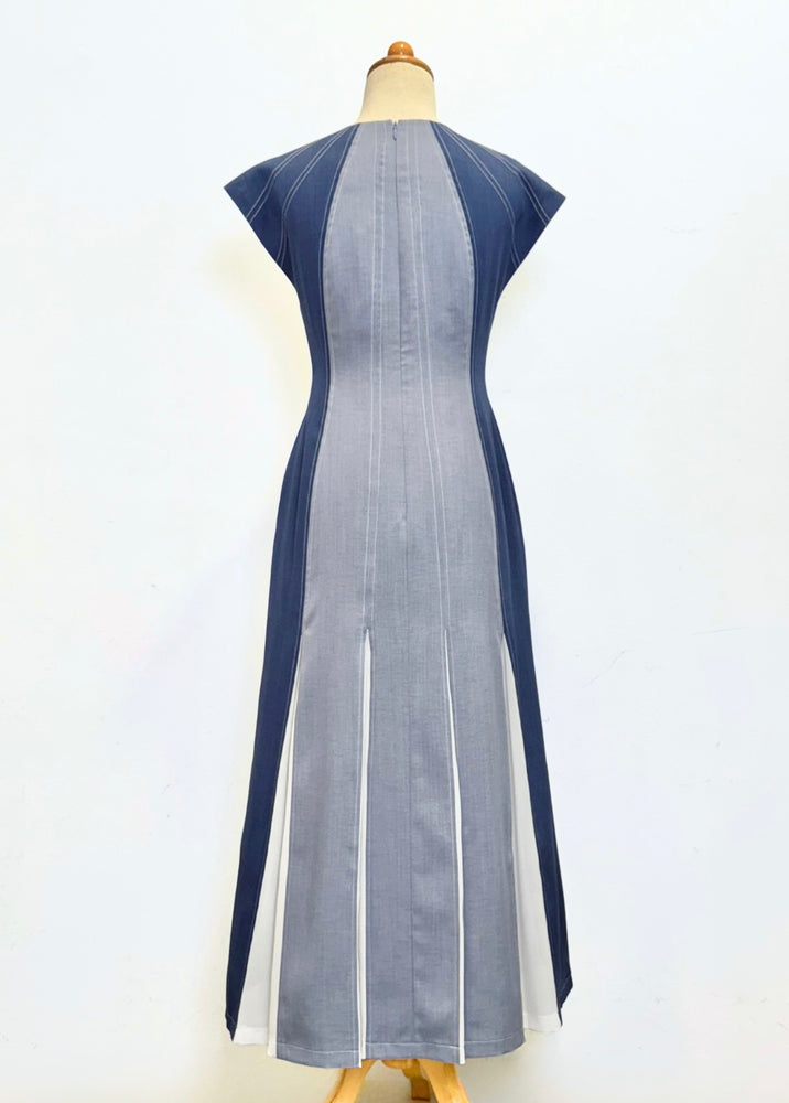 No Monday Blues Chambray Dress