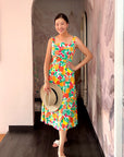 Cyndi Convertible Maxi Dress - Tropicana