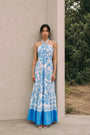 Amalfi Halter Maxi Dress