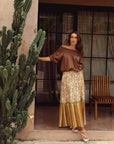 Dunia Long Boho Skirt