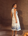 Rhea Embroidery Convertible Dress