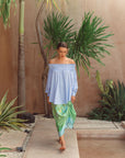Fern Forest Silk Skirt
