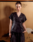 Peony Brocade Top LIMITED EDITION