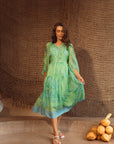 Fern Silk Dress