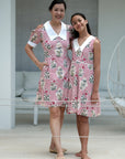Primrose Sun Dress (Red Stripe/ Pink Kueh Kueh)