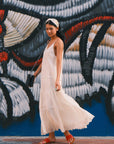Nassim Embroidery Slip Dress