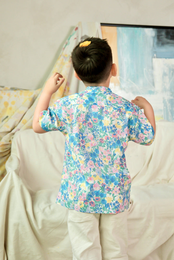 Lil' Man Floret Shirt