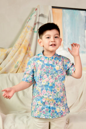 Lil' Man Floret Shirt