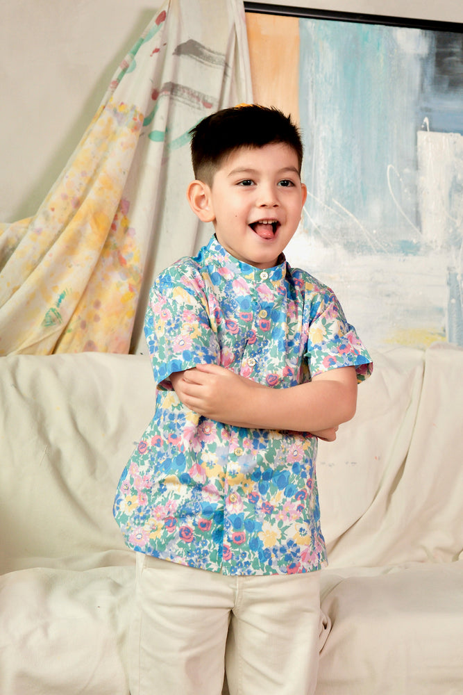 Lil' Man Floret Shirt