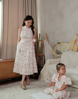 Lil' Elysees Shirt Dress - Pink Toile