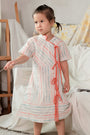 Lil' Theia Tie Shift Cheongsam - Ribbons