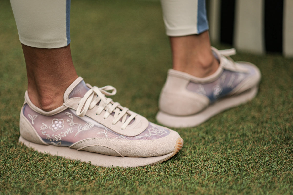 Mesh Embroidery Sneaker PREORDER