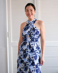 Rhea Maxi Dress - Blue Tropics