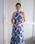 Rhea Maxi Dress - Blue Tropics