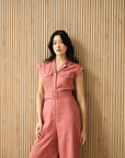 Ellis Midi Jumpsuit - Rust