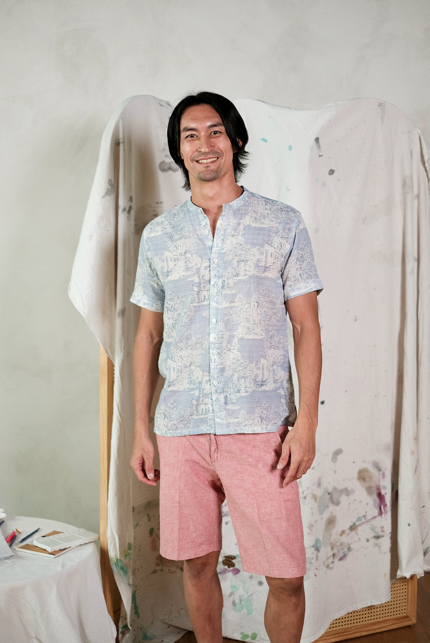 Ayden Men&#39;s Shirt - Blue